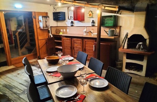 Thones Ski Chalet | Chalet Lac Annecy spa wifi parking panoramic mountain view domaine du fraizier