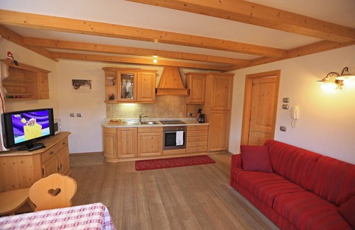 Vigo di Fassa Apartment | Chalet Nata: your panoramic retreat in the Dolomites of Val di Fassa