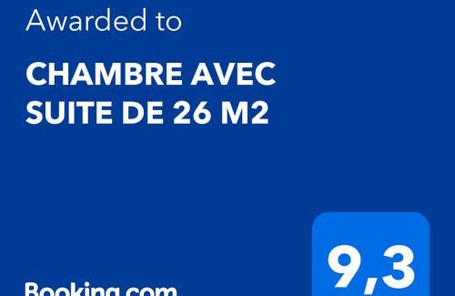 Saint-Planchers House | CHAMBRE AVEC SUITE DE 26 M2