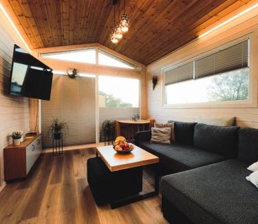 Miedzyzdroje Ski Chalet | Charmful Beach Cabin - Sauna - Private Hot Tub