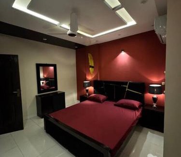 Bahria Town Apartment | Charming 1BR with Stunning Eiffel Tower View