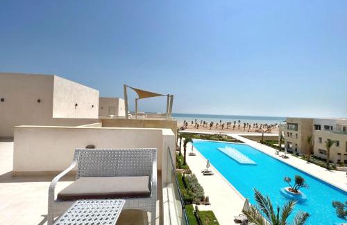 El Gouna Apartment | Charming 2BDR w Sea & Pool View Free Beach & Pool Access