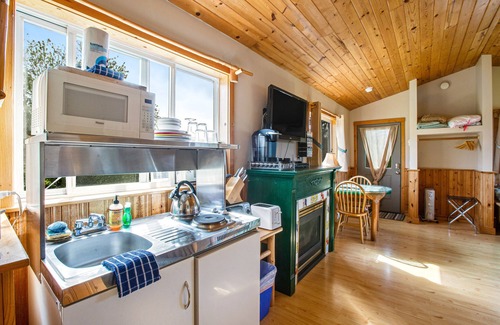 Deer Harbor Cabin | Charming cabin with private hot tub & ocean view- near everything in Deer Harbor