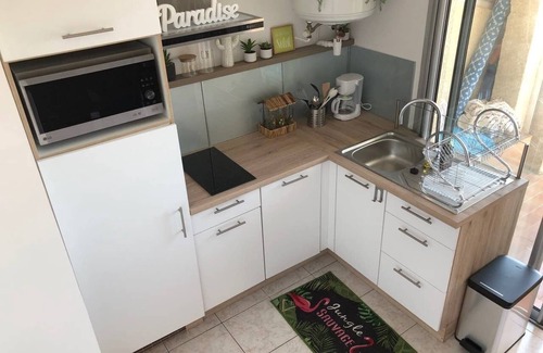 Molini Apartment | Charming duplex renovated on Agosta beach in Ajaccio bay