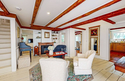 Marstons Mills House | Charming home, great location, A/C, W/D, games, deck, & grill, firepit