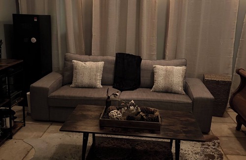 Roswell Cabin | Charming lodge in peaceful Roswell with WiFi, AC and lots of fun around.