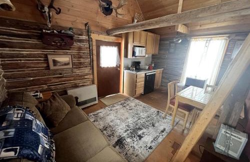 Pony House | Charming Log Cabin with Mountain Views near Trails in Pony, Montana