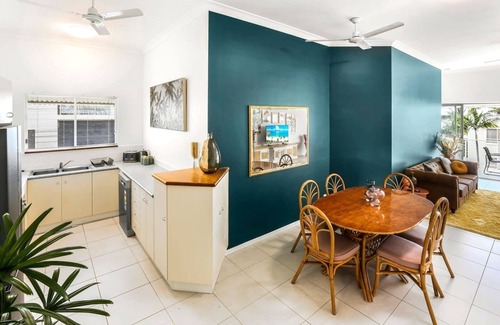 Trinity Beach Condo | Charming Seaside Condo with Balcony & Pool, Steps from Trinity Beach