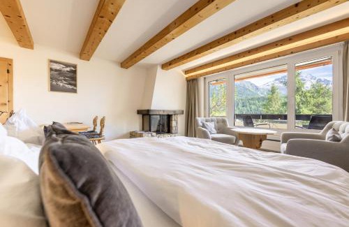 Champfer Apartment | Charming Studio facing Piz Rosatsch