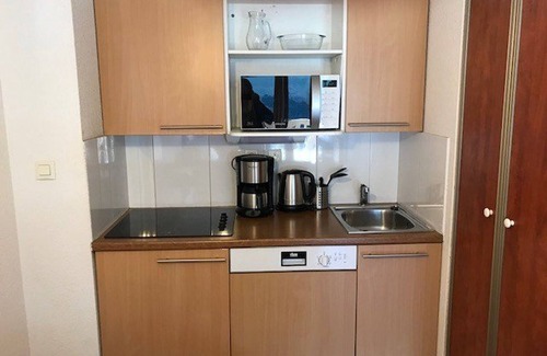 La Mongie Apartment | Charming T2 for 4 with Terrace, Pool, Fitness Room near Ski Lifts in La Mongie