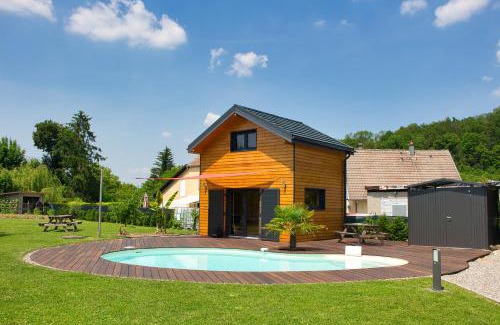 Flaxlanden House | Chez Seb et Lilou - Chalet Tiny House - piscine partagée - parking - proche Mulhouse