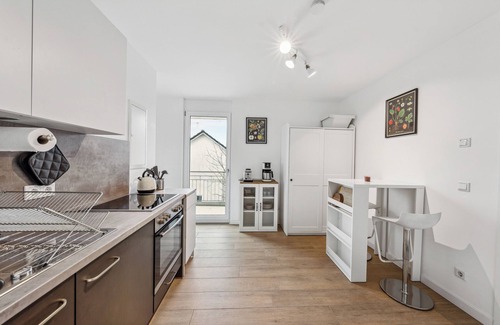Wildau Apartment | Chic and modern home in new building with 2 balconies