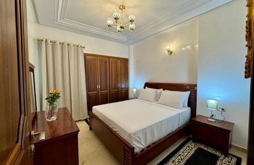 Ville Nouvelle Apartment | Chic & Spacious 4BR with Jacuzzi-Fez New City Stay