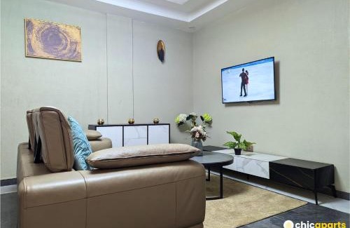 Douala Apartment | Chic studio with parking near the airport