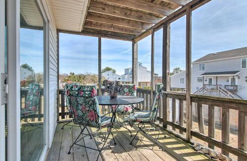 Chincoteague House | Chincoteague Townhome with Pony Views from Deck!