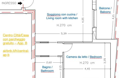 Stazione Apartment | CITY CENTER - Modern flat with FREE PARKING and WIFI - Apt B