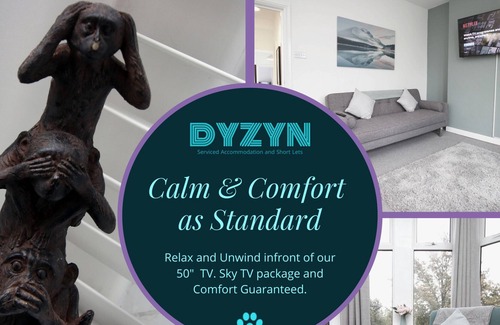 Grangetown Apartment | City View - Pet Friendly - City center DYZYN
