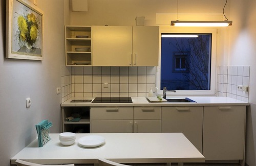 Ochsenfurt House | Close to Old town: 7min walk across Old Bridge to my pension w. balcony @ garden