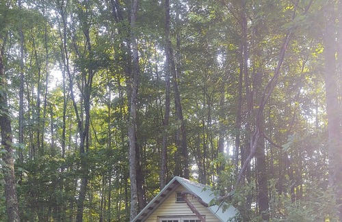 Millpoint Cabin | Come check out the yeti triangle it's off grid camping at its best pet friendly