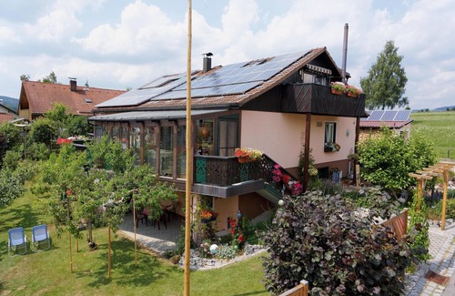 Frauenau Apartment | Comfortable holiday apartment with a very large balcony in the resort of Frauenau