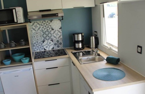 De Veenhoop Ski Chalet | Compact 4 person chalet in Friesland