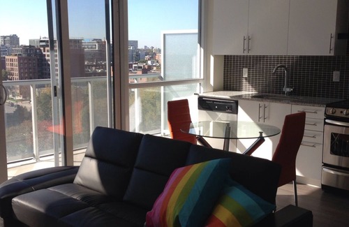 CityPlace Condo | Contemporary Condo on Front, Large Balcony, Wi-fi