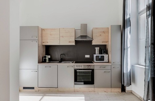 Neubau Apartment | Cool Neubau 3BR, Furniture, Decor & Kitchen, by Blueground