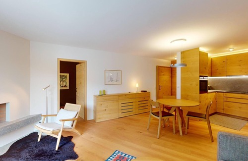 Zuoz Apartment | Cosy 3½-room apartment on the 1st floor.