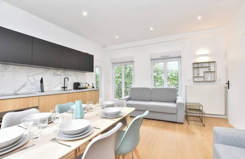 Saint-Fargeau Apartment | Cosy apartment - 1BR/6P - Place Saint Fargeau