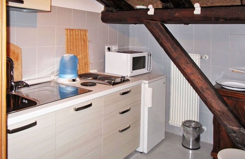 Vito d'Asio Apartment | Cosy apartment for 4 guests with pool, WIFI, A/C, TV, patio and pets allowed