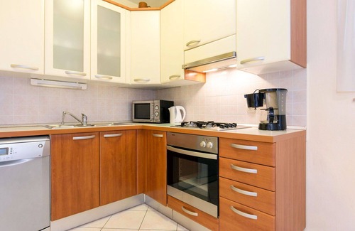 Mosenice Apartment | Cosy apartment for 4 guests with A/C, WIFI, TV and patio