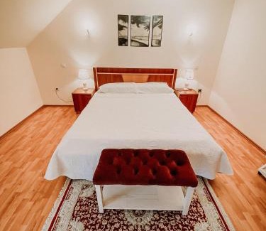 Turnu Magurele House | Cosy bedroom for 2 with Balcony in a Family Villa