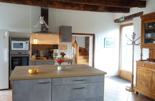 Hillion Cottage | Cottage 12 or 14 seats group (2 ch RMCs in stone farmhouse with garden)