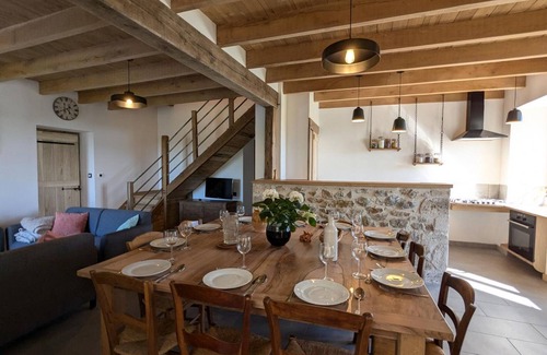 Ecuras Cottage | Cottage for 11 people with pool, enclosed garden, pets allowed