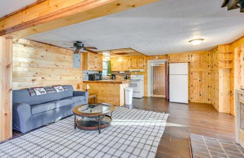 Lake House | Cottage with Deck and Bluff Lake Views Walk to Beach!