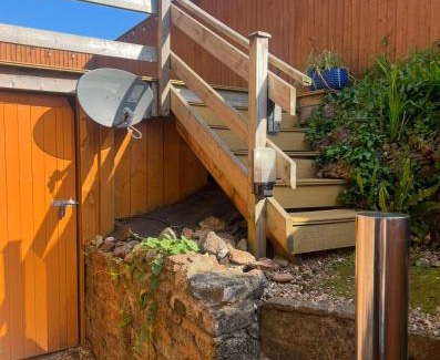 Liverton House | Countryside converted barn with hot tub and one parking space