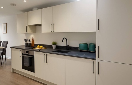Swindon Apartment | Courtyard High Street Retreat