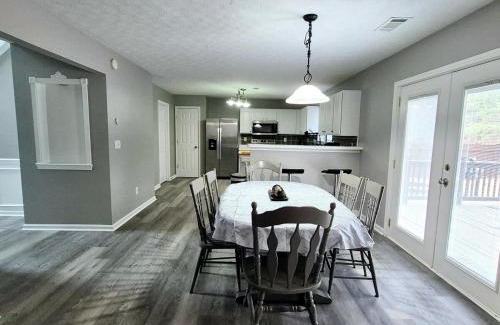 Buford House | Cozy 5-Bedroom Home with Spacious Deck