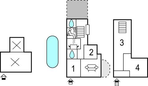 Veliki Lovrecan House | Cozy Home In Veliki Lovrecan With Sauna
