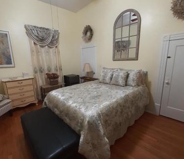 Wise House | Cozy Turret Room at Nottingham Place in Wise with Plush Queen Bed, Private Detached Full Bath