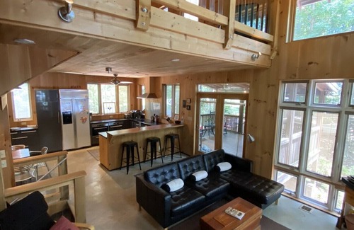 Denver Cottage | Custom Lake Norman cottage on private road, built in 2012. Modern, private.