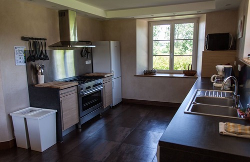 Mosles House | D-Day Beaches, Old Chapel of Château d'Argouges, with hot tub, near Bayeux