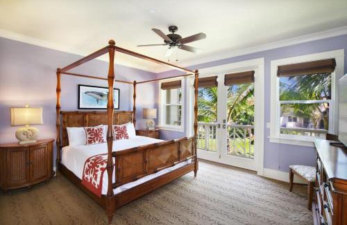 Poipu Villa | D211 Second Floor 3-bedroom Poolside Lanai