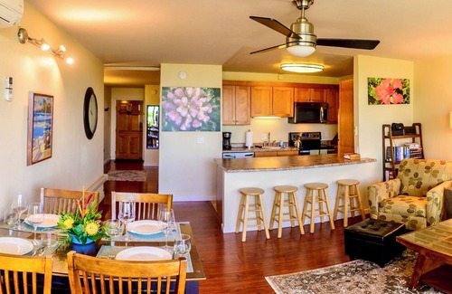 Kihei Condo | Dazzling Ocean View, Modern, Whole house AC. Upgraded Glass for a quiet setting