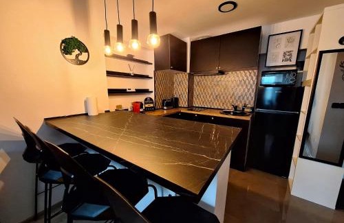 Jibert Apartment | Deer House Sinaia - Fireplace and Balcony