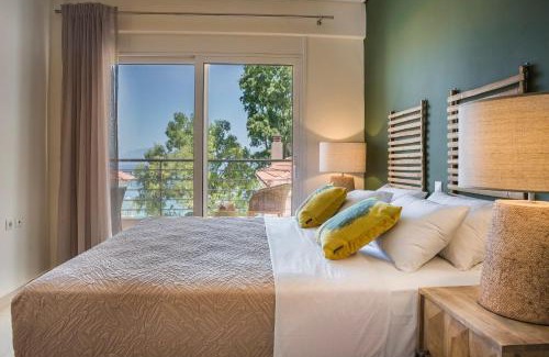Karavomylos Villa | Deluxe Kefalonia Apartment Apartment Menta 1 Bedroom Pool Sea View Karavomilos