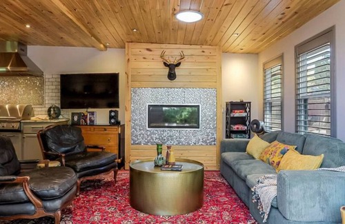 Virginia Village House | Denver Oasis: Hot Tub, Sauna & Shuffleboard, Pets!