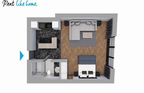 Gdansk City Center Apartment | Deo Plaza - apartamenty w sercu Gdanska by Rent like home