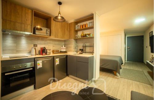 Downtown Santiago Apartment | Departamento Santiago Centro a Pasos del Metro y Movistar Arena Disegni 014
