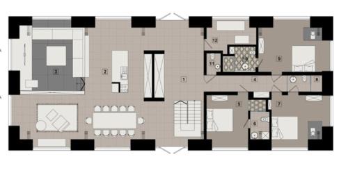 Skulte Villa | Design stone villa nearby the Baltic sea, 4BR, 5BA